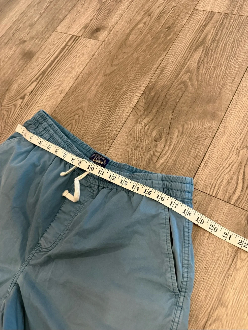 Crew Sportsmen Outfitters Blue Flat Front Men Large Shorts